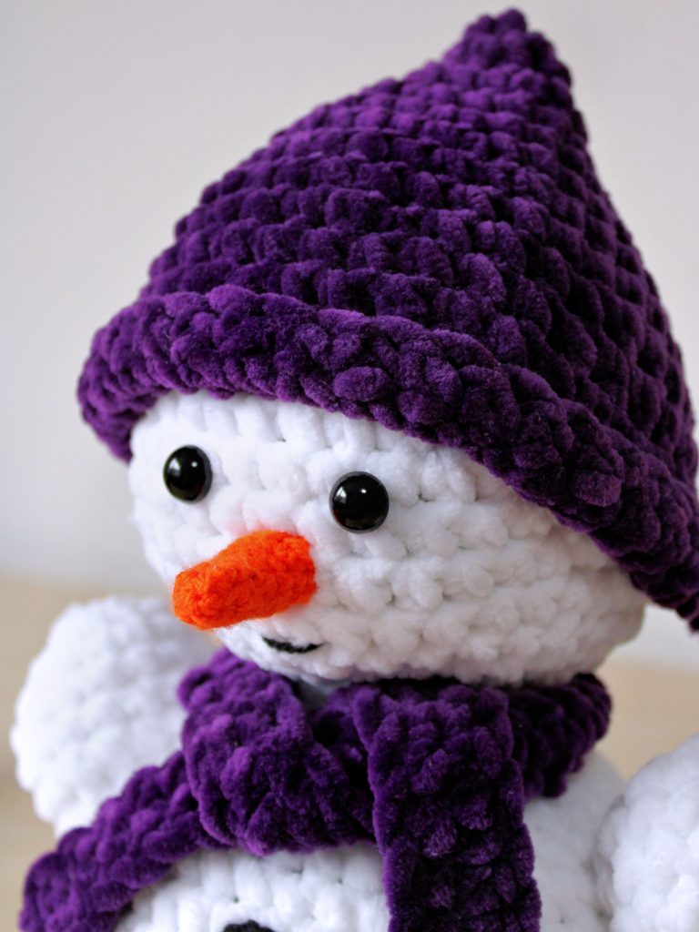 Schneemann häkeln Amigurumi