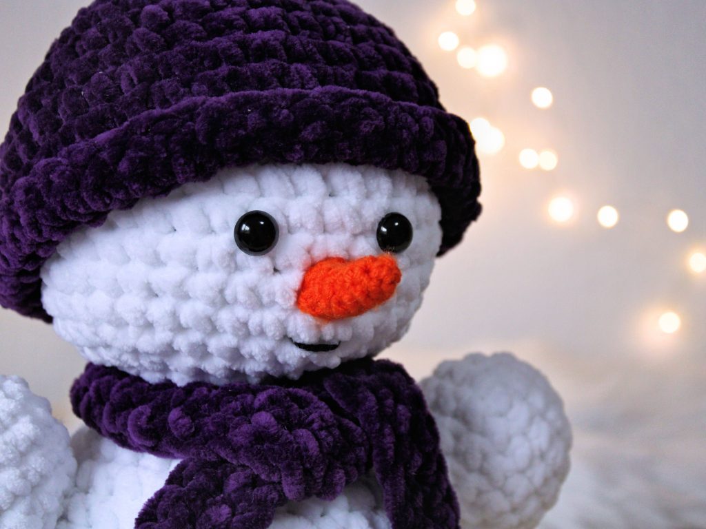 Schneemann häkeln Amigurumi