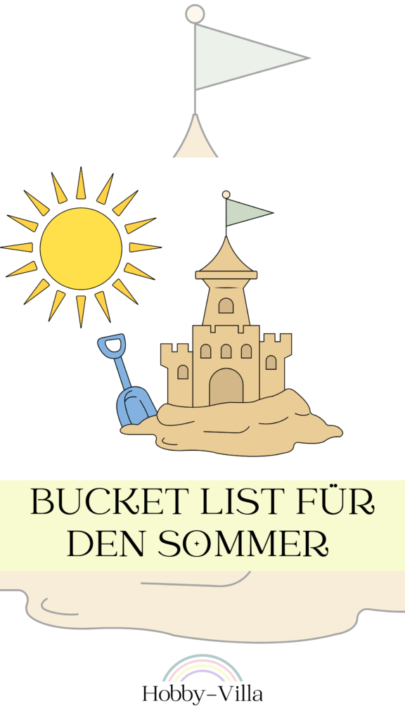 Bucket List für den Sommer