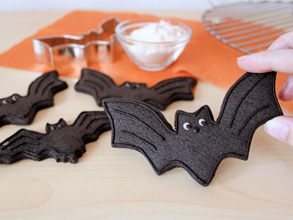 Halloweenkekse backen