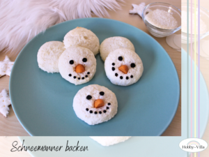 Read more about the article Saftige Kokosmakronen mit Schneemanngesicht backen (Rezept)