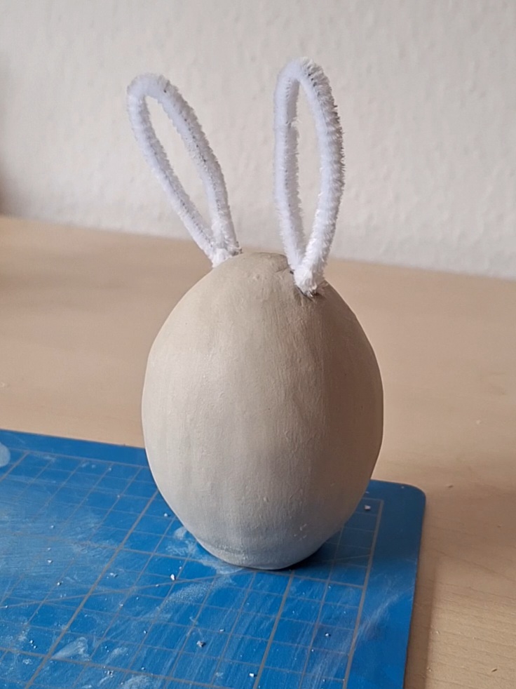 Osterhasen aus FIMO basteln DIY