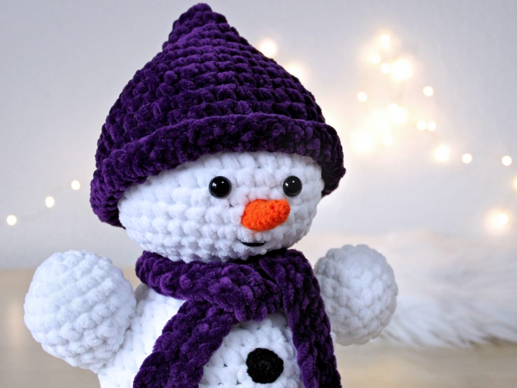 Schneemann häkeln Amigurumi