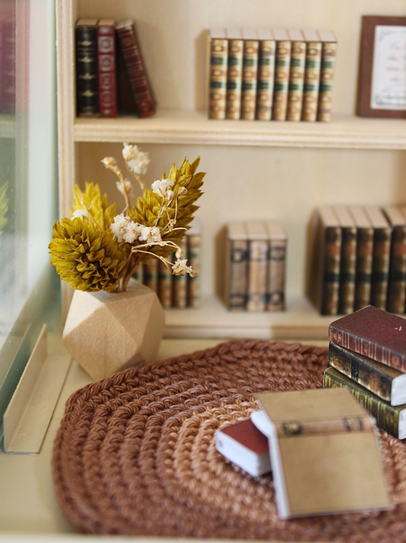 book nook einrichtung basteln