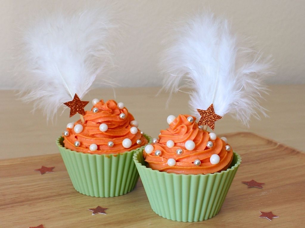 Dekorierte Cupcakes