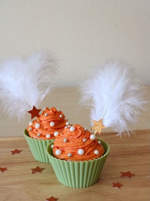 Verzierte Cupcakes